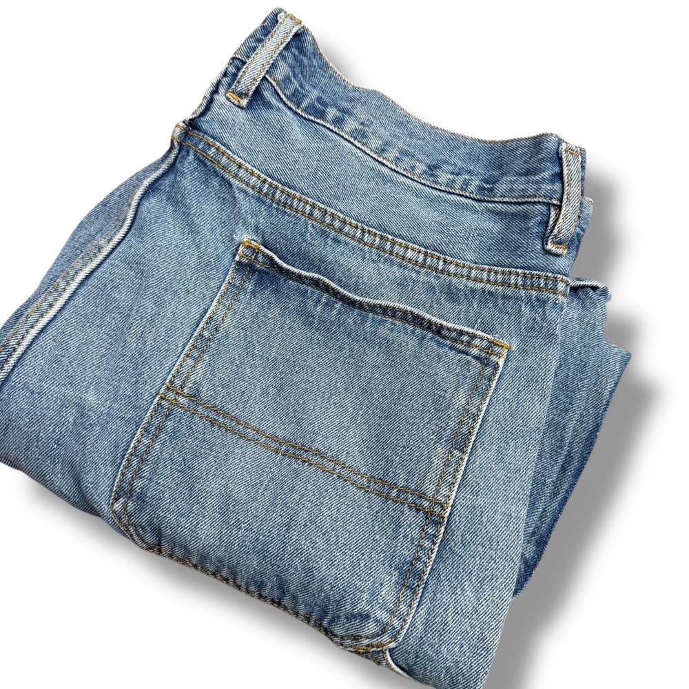 Blue Mountain Men's Carpenter Jeans Denim Pockets Measured 36 x 28 Light Wash‎